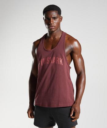 Pánské Stringers Gymshark Power Růžové Hnědé | CZ 2592UZG
